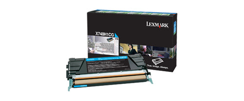 Lexmark Toner – cyan, 10000 Seiten