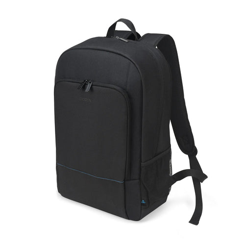 DICOTA Notebook-Rucksack TWO – für 17,3", mit Tragegriff, Polyester – Schwarz, 340 × 480 × 150 mm