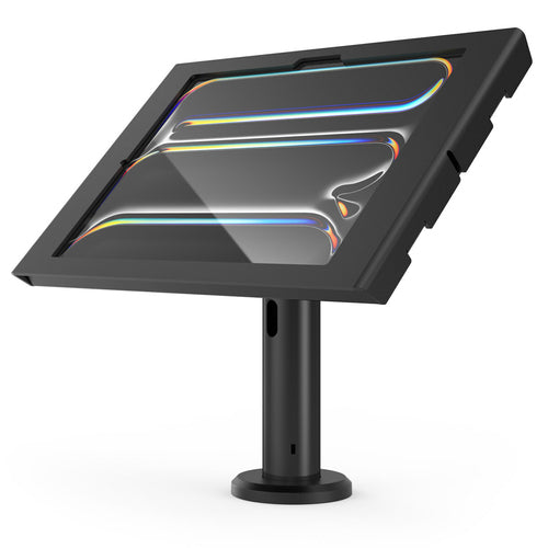 Compulocks Tablet-Tischhalterung – für iPad Pro 13" (M4) – abschliessbar, VESA 75×75/100×100 – Schwarz