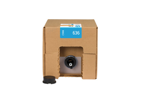 HP 636XL Cyan Tintenpatrone (Original) – 3'000 ml – für HP Stitch S500