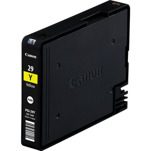 Canon Tintenpatrone PGI-29, Gelb, 1'420 Seiten – für Inkjetdrucker/Multifunktionsgeräte