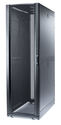 APC 19" Netzwerkschrank 42U, 600 × 1'200 × 2'436 mm, schwarz, Stahl