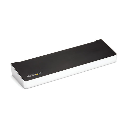 StarTech.com Dockingstation – USB-C, 2× DP, 1× HDMI, 4× USB-A, 2× USB-C, 100 W PD, GbE, für Windows/Mac