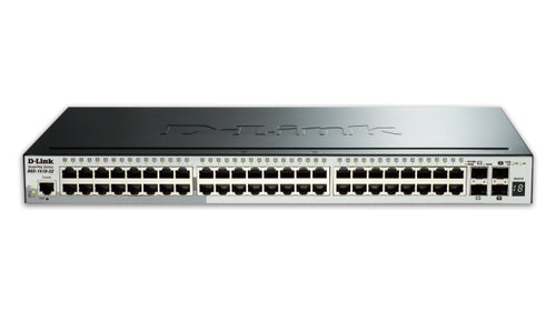 D-Link DGS-1510-52X – Managed L3 Switch – 48× 1G, 4× SFP+, 1U