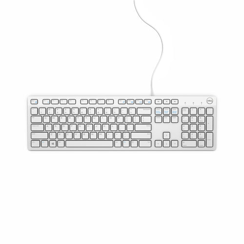 DELL KB216 – Tastatur – kabelgebunden, USB – QWERTZ (DE) – weiss