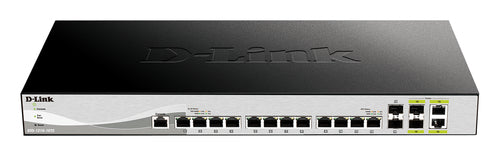 D-Link DXS-1210-16TC – Managed Switch – 12×10G, 4×SFP+, L2, 1U