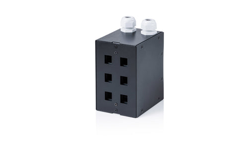 Digitus DIN-Schienen-Patchmodul – RJ-45, 6× Keystone