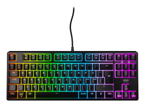 CHERRY XTRFY K4V2 – Tastatur, kabelgebunden, TKL (ohne Ziffernblock), mechanisch (MX2A), RGB-Beleuchtung