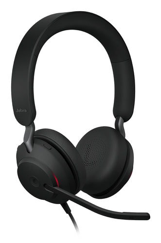 Jabra EVOLVE2 40 SE – On-Ear Duo Headset – USB-C/USB-A – für UC/Softphone
