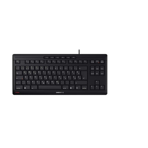 CHERRY 12033127 – Tastatur, kabelgebunden (USB-A), CH-Layout (DE-CH), schwarz