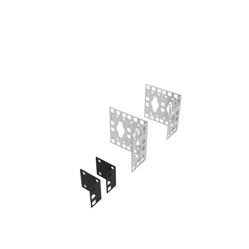 Vertiv Montageschelle, 2er-Set, Metall, Schwarz/Silber