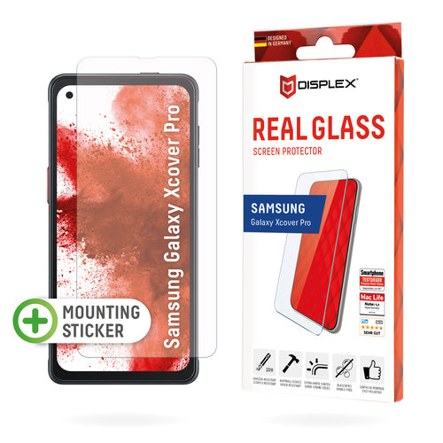 Displex Displayschutz (Panzerglas), 10H – für Xcover Pro