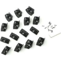Zebra Montageset P1072539-013 – für ZQ520, schwarz, 15 Stk.