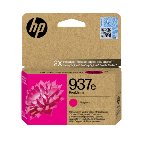 HP Tintenpatrone 937E (EVOMORE), Magenta – für ausgewählte Modelle