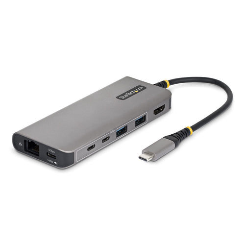 StarTech.com 315B-USBC-MULTIPORT Multiport-Adapter – USB-C, 1× HDMI, 2× USB-A, 140 W PD, GbE, für Windows/Mac