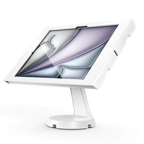 Compulocks Apex Tablet-Tischhalterung für iPad Air 13" (M2) – abschliessbar, VESA 75×75, 100×100 – Weiss