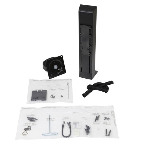 Ergotron WorkFit Single LD – Monitorhalterung, Single, Schwarz