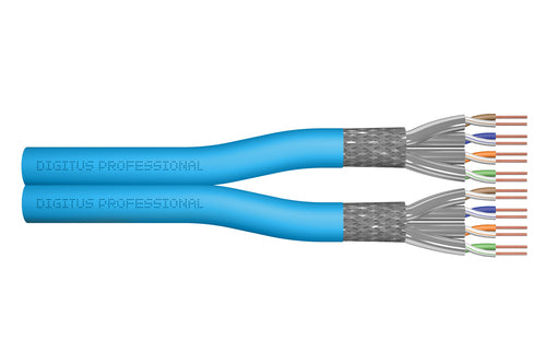 Digitus CAT 6A U-FTP Duplexkabel – 500 m, geschirmt