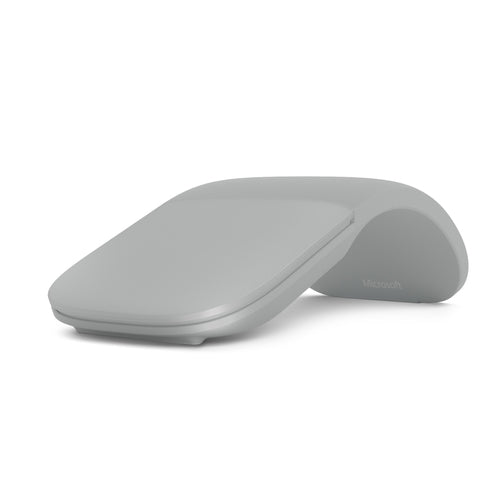 Microsoft Surface Arc Maus – kabellos, Bluetooth, hellgrau