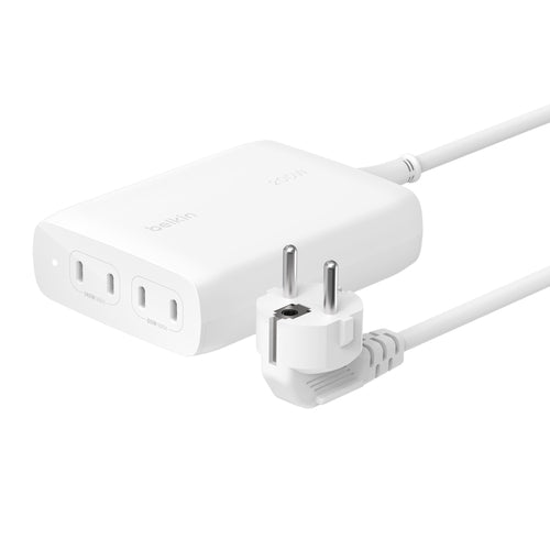 Belkin BOOSTCHARGE PRO Ladegerät – 200 W, 4× USB-C, GaN