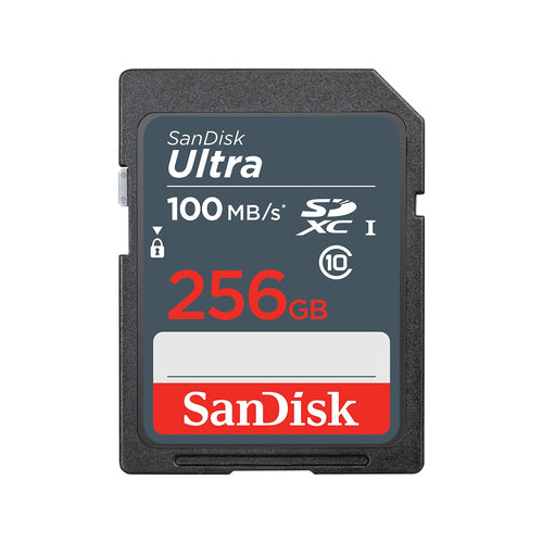 SanDisk Ultra Speichergerät – 256 GB, SDXC, 100 MB/s