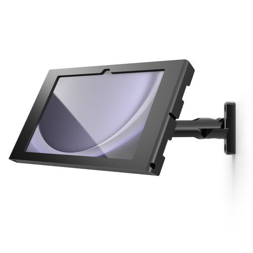 Compulocks Tablet-Wandhalterung für Samsung Galaxy Tab A9 (2023) SM‑X110/SM‑X115 – 8,7" – Schwarz