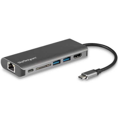 StarTech.com DKT30CHSDPD1 Multiport-Adapter – USB-C, 1× HDMI, 60 W PD, GbE, für Windows/Mac/ChromeOS