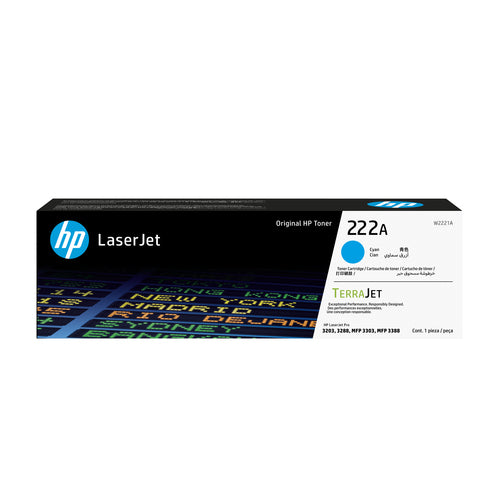 HP Toner 222A – cyan