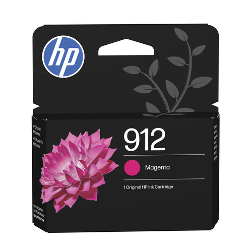 HP 912 Magenta Tintenpatrone (Original) – 315 Seiten – für HP OfficeJet 8010e…, OfficeJet Pro 8020e…