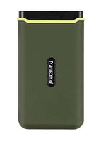 Transcend ESD380C Externe SSD – 500 GB, USB 3.2 Gen 2, USB-C