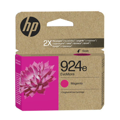 HP 924EXL Magenta Tintenpatrone (Original) – 800 Seiten – für HP 924e
