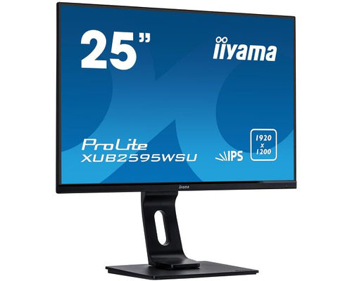 iiyama XUB2595WSUB1 – Monitor, 25" 1920 × 1200 (WUXGA), IPS, 300 cd/m²
