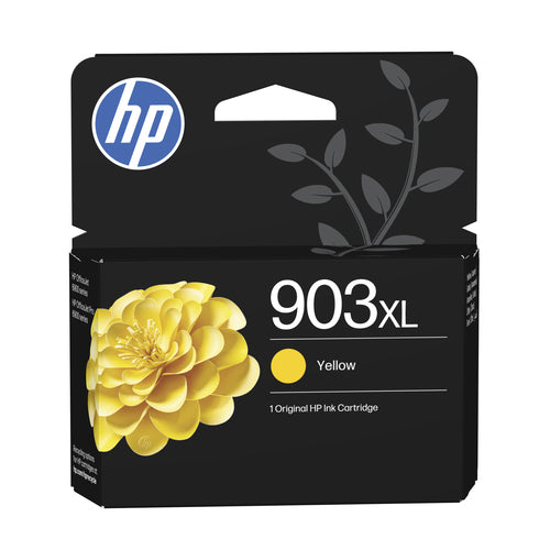 HP 903XL Gelb Tintenpatrone (Original) – 750 Seiten – für OfficeJet 6950, OfficeJet Pro 6974 – T6M11AE