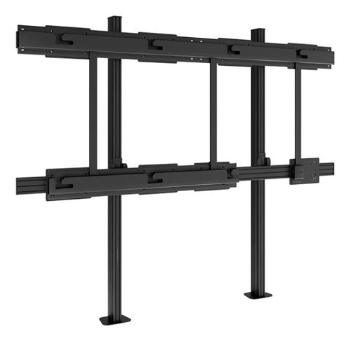 Hagor LED-SBW – Wandhalterung, bis 136", höhenverstellbar, Querformat, für LG LAEC 136IN GN2, schwarz