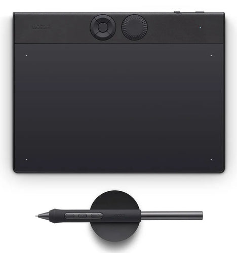 Wacom Intuos Pro Small 2025 – Arbeitsfläche 187 × 105 mm, Schwarz