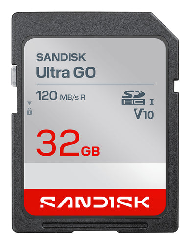 SanDisk Ultra SD 32 GB – UHS-I, 120 MB/s Lesen