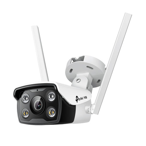 TP-Link Netzwerkkamera – 4 MP, Reichweite 30 m, IP66, Weiss