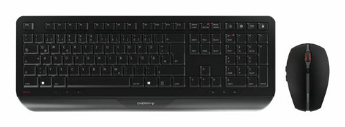 CHERRY Tastatur, kabellos (2,4 GHz), DE-Layout (DE) – für Windows 7, 8, 10 & 11