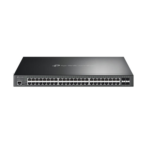 TP-Link SG3452XP – Managed Switch – 48×GbE, 4×SFP+, L2+, PoE+ 500 W, 1U