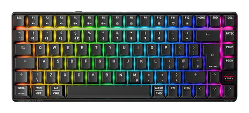 Cherry K33 Compact – Tastatur – kabellos – QWERTY (UK-INT) – schwarz
