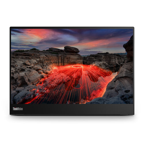 Lenovo ThinkVision – Portabler Monitor, 14,0", 1920 × 1080 (Full HD), IPS, Touch, USB-C