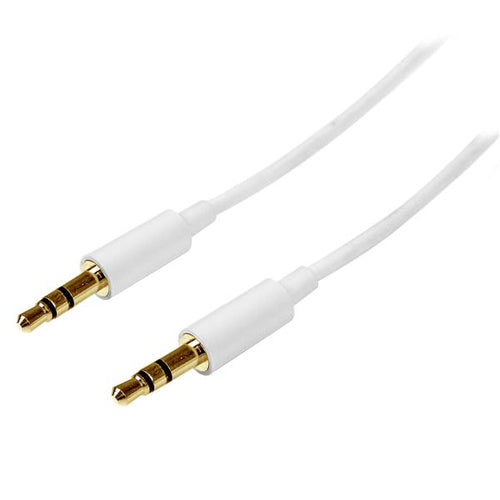 StarTech.com Audiokabel 3,5 mm Klinke (Stecker) auf 3,5 mm Klinke (Stecker) – 3-polig (TRS)