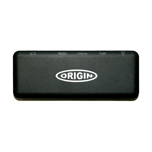 Origin Storage OSDOCK-4KTDC Multiport-Adapter – USB-C, 1× HDMI, 1× VGA, 1× USB-A