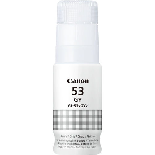 Canon Tintenpatrone GI-53, Grau, 60 ml – für Inkjetdrucker/Multifunktionsgeräte