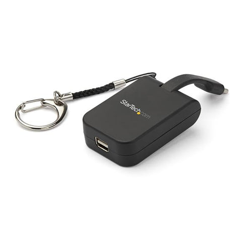 StarTech.com USB-C zu Mini DisplayPort Adapter – 8K (7680 × 4320) @ 60 Hz, DisplayPort 1.4, HDR – Schwarz
