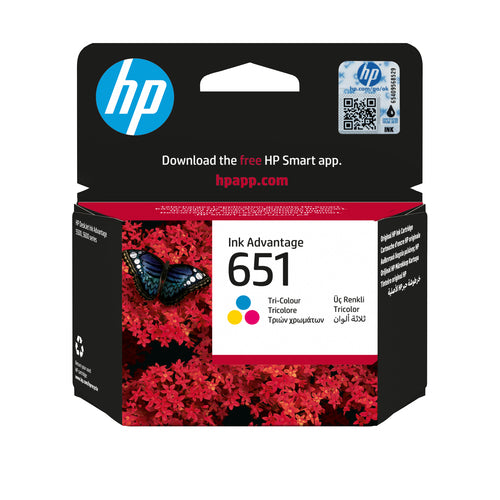 HP Tintenpatrone 651, dreifarbig – für ausgewählte HP-Drucker