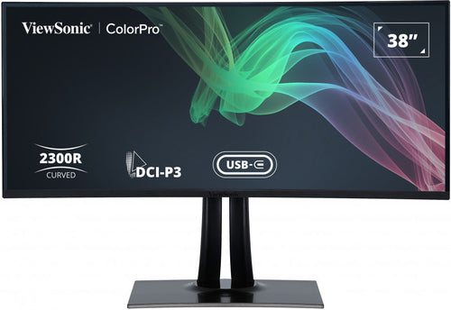 Viewsonic 3 S – Monitor, 38", 3840 × 1600, IPS, Curved