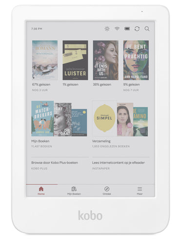 Kobo Clara Colour Weiss – 6" E Ink Kaleido 3, 16 GB, wasserfest