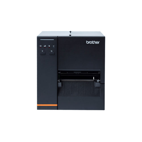Brother TJ-4120TN – Etikettendrucker, Thermodirekt/Thermotransfer, 300 × 300 dpi, für Etiketten bis 106 mm