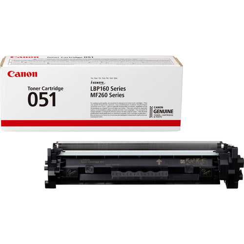 Canon Toner CRG 051 – schwarz, 1700 Seiten – für Mono-Laserdrucker/Multifunktionsgeräte